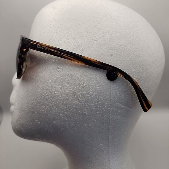 DKNY 7812S 315 52-17-140 Sunglasses Frame Brown Striped Aviator Pilot Retro - Picture 6 of 6